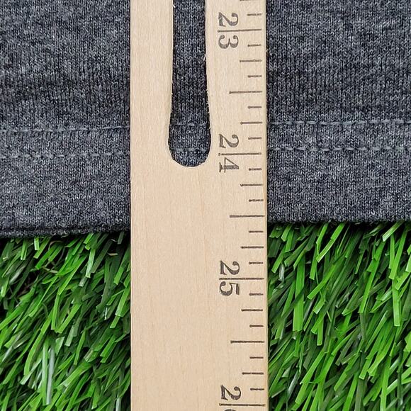 ACDC Shirt Medium 21x24 Boxy Cropped Gray - Picture 7 of 12